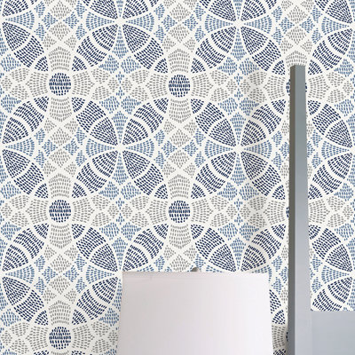 Rouleau de papier peint L 396 pi x l 20,5 po Aydant Zazen