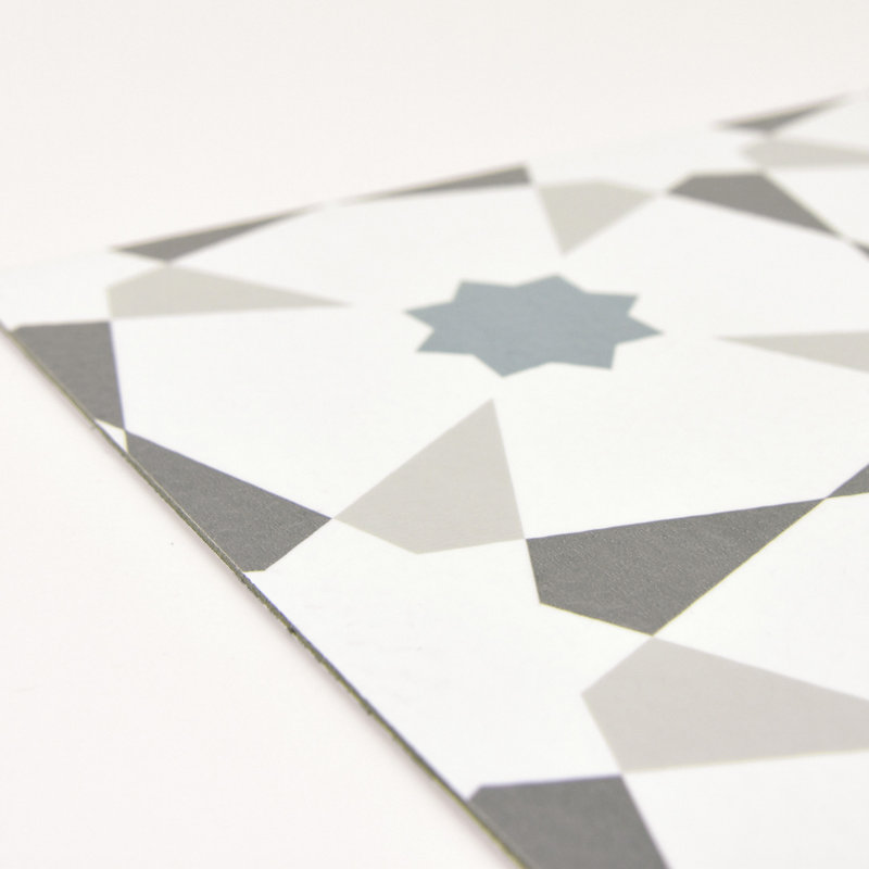 Carreau de vinyle 12 po x 12 po x 0,1 mm Stellar