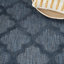 Tapis intérieur / extérieur bleu marine Adianey Red Barrel Studio Easy Care-401769217