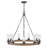 Sawyer 30" Nine-Light Outdoor Candle Chandelier - LEDs Included-63511400
