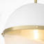 Luminaire suspendu 1 lumière Rafiul-625151500-625151489