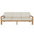 L Shape 3Pcs Sectional Patio Sofa Set