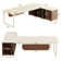70.87'' Executive Desk and File Storage Cabinet