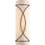 Giovanni Steel Flush Mounted Sconce