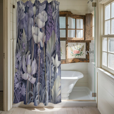 Rideau de douche Floral