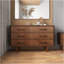 Commode à 6 tiroirs en bois massif Logan