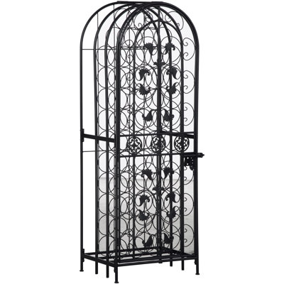 Rack Wrought Iron Wine Rack