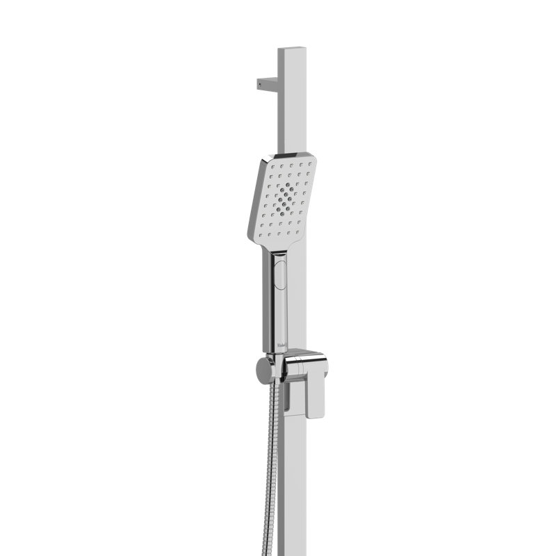 Handshower Set With 32" Slide Bar and 3-Function Handshower, Chrome