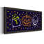 Toile encadrée néon d'Halloween de qualité supérieure - prête à être accrochée-88113885-88113884