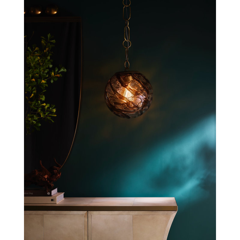 Luminaire suspendu Amo - Avio bleu, Transparent/bleu