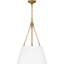 Luminaire suspendu tambour simple 4 lumières-672638489
