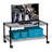 19.69'' H x 35.71'' W Utility Cart with Wheels