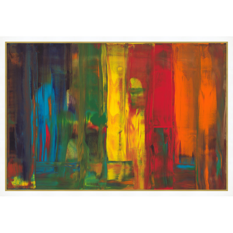 In Rainbows Print by Van Garret, 31.75" H x 46.75" W