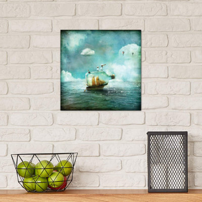 Juni by Alexander Jansson - Wrapped Canvas Painting
