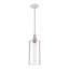 Luminaire suspendu cylindrique 6 "E26 6", verre transparent 12 "-1297305130-1297305131