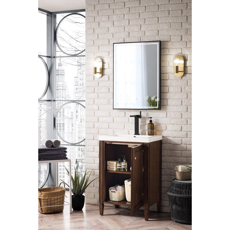 Britannia 24'' W Single Vanity, Mid-Century Acacia