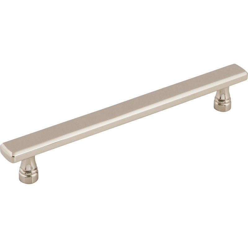 Kingsbridge Bar Pull, Polished Nickel, 6 5/16" Center to Center