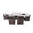 Tegan 8 - Person Patio Conversation Set with Cushions
