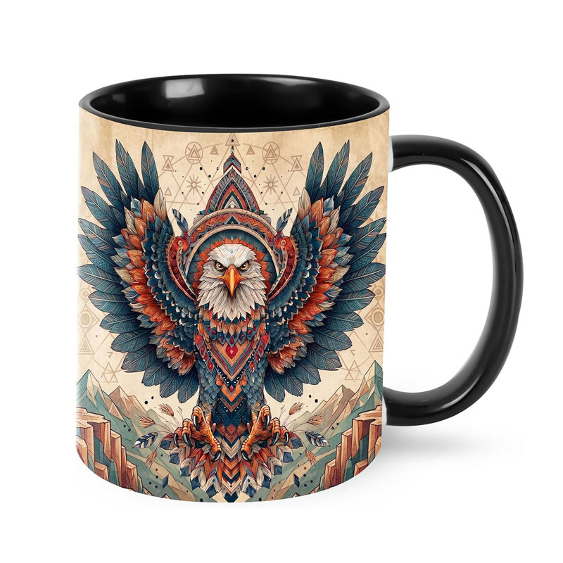 Eagle Coffee Mug 11oz Ceramic Cup