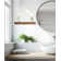 Emerald Lee Walnut Solid Wood Floating Shelf