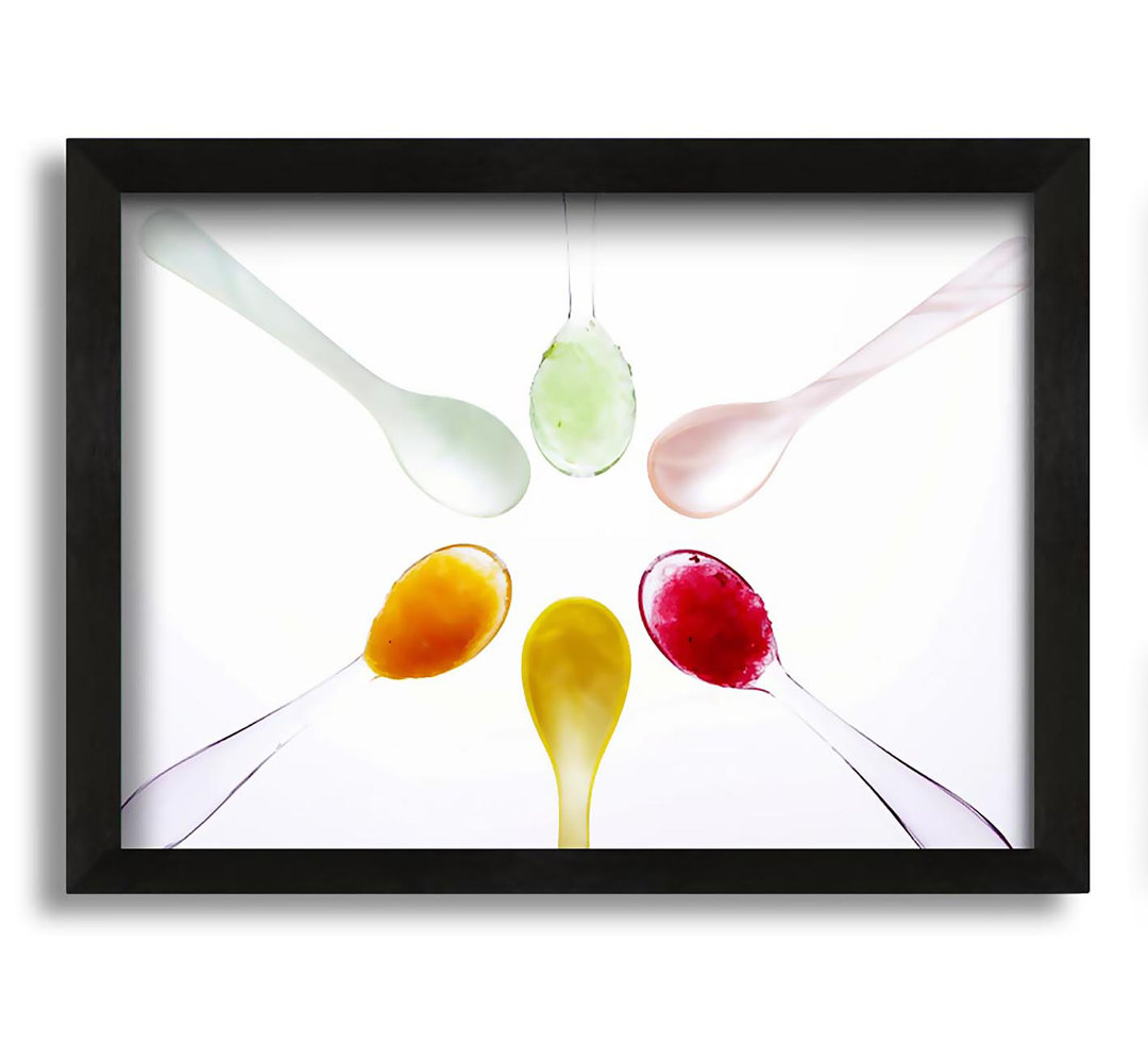 Gerahmtes Wandbild Sorbet Choice