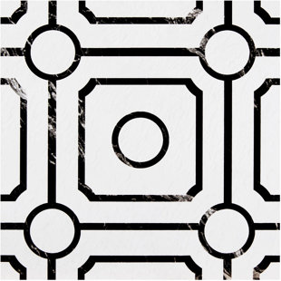 Carreau de vinyle rétro auto-adhésif de luxe 12 po x 12 po x 1,5 mm