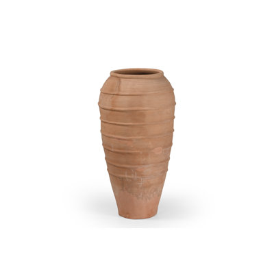Grand pot artisanal en terre cuite