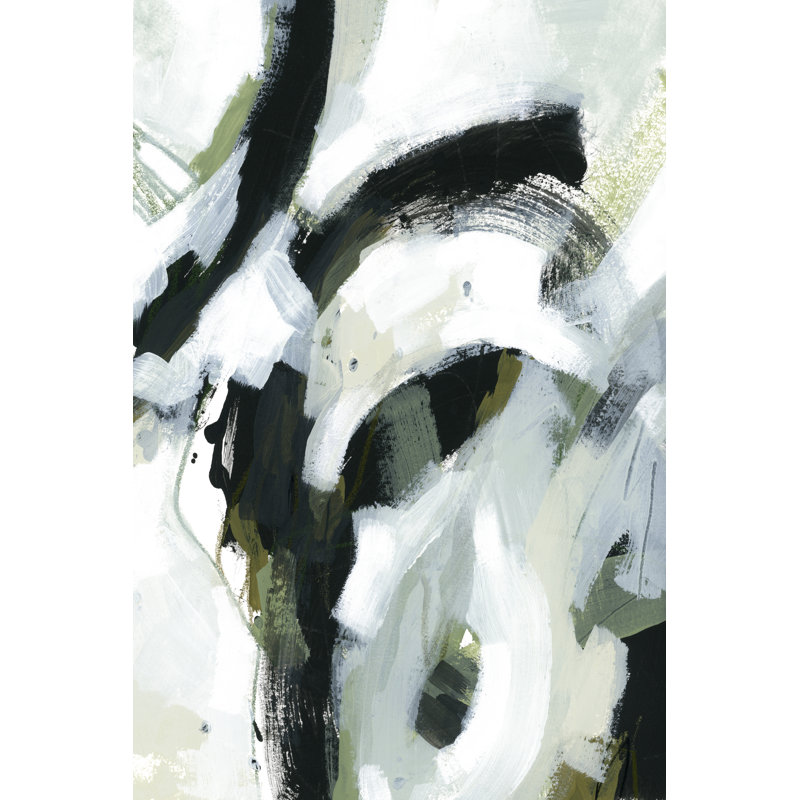 Green Onyx II by June Erica Vess - Painting on Canvas, 122 cm H x 81 cm W, Wrapped Canvas