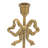 Markos 2-Piece Metal Bow Taper Candle Holder