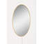 Miroir moderne à DEL incassable 11,8 po x 15,7 po | Rayures jaunes néon, acrylique de 5 mm avec envers en panneau de fibres à densité moyenne, adaptateur 12 V CC 2 A inclus | Parfait pour les salles de bain et les espaces de coiffeuse contemporains-561214465