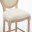 Ensemble de 2 tabourets de bar en bois massif avec tabourets de bar en bois massif