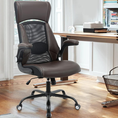 Fauteuil de direction brun dégagement brun
