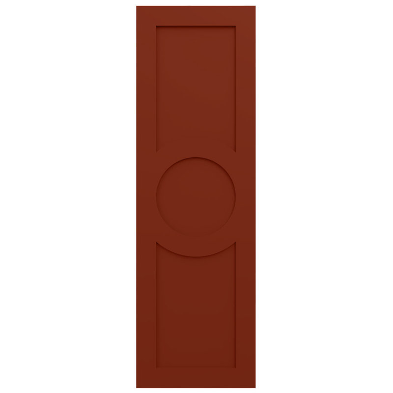 Volets EnduraCore Composite Center, 18"W, 53"H, Rouge piment