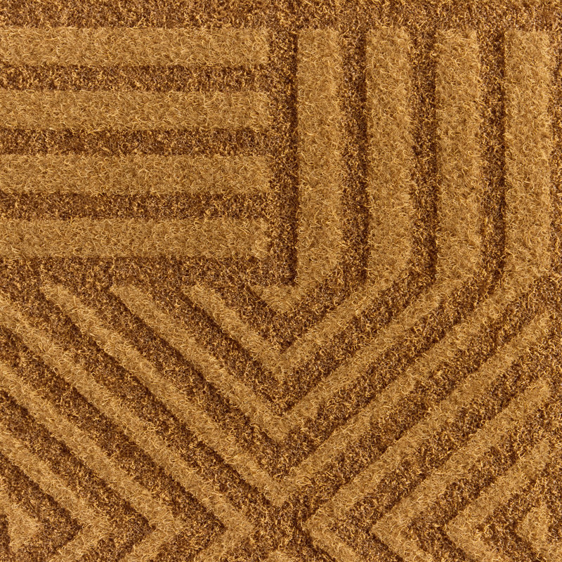 Tapis de porte TerraGrip Geo Maze, Naturel