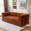 Canapé à compression Boneless - Canapé-lit à plancher convertible de 78 po - avec accoudoirs avec dossier de soutien - Canapé-lit pliable confortable en boîte - Tissu de velours côtelé - Pour le salon-1404178445