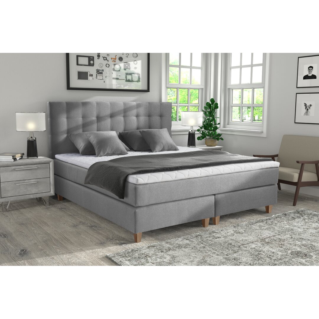 Echtes Summerall Boxspringbett mit Kaltschaum-Topper, extra lang