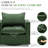 Louretha 34" Wide Fabric Upholstered Swivel Armchair-737833905