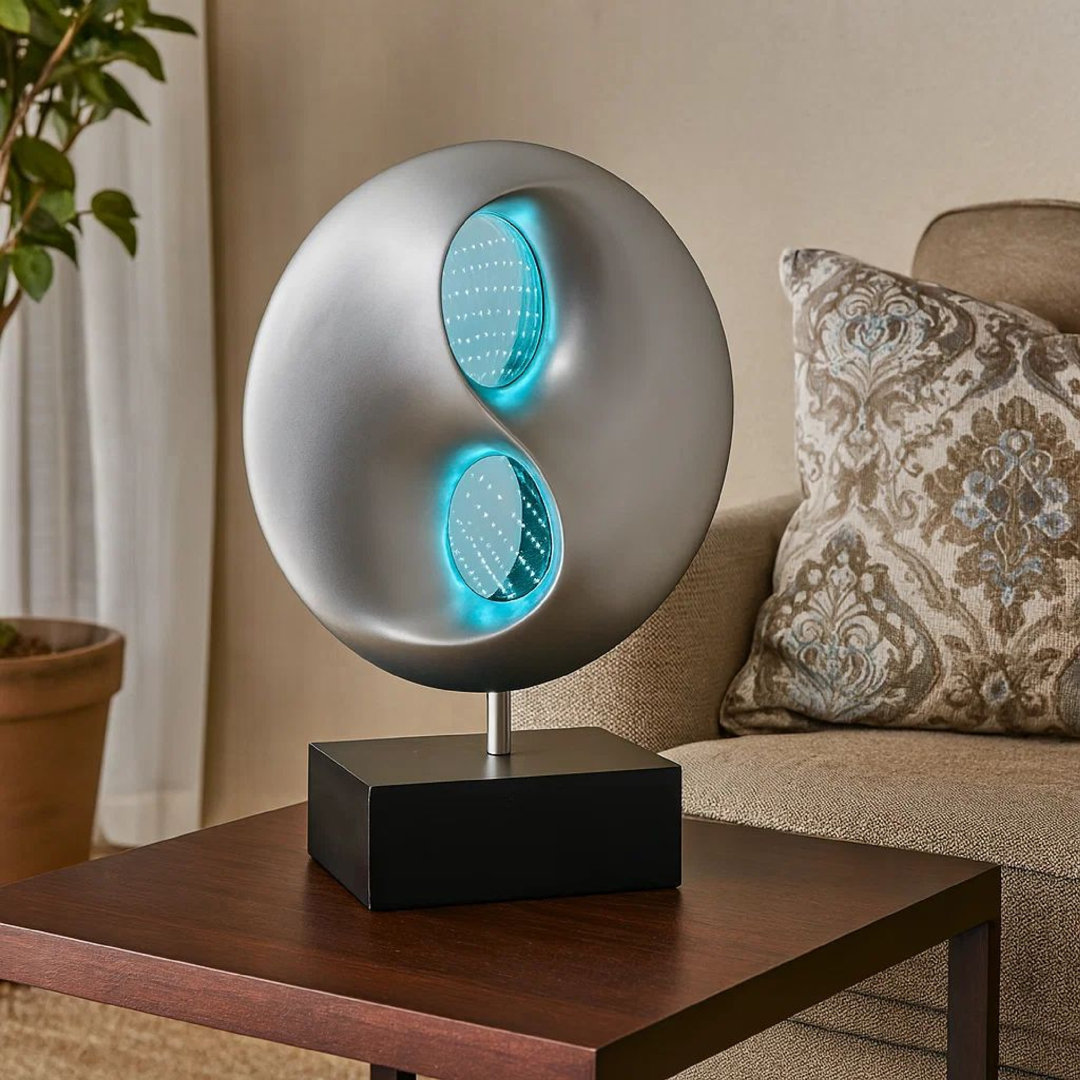 Saig Solid Wood Table Lamp Orren Ellis