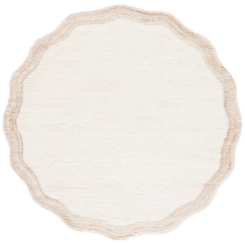 Tapis en laine touffeté Vermont, Rond 6 pi