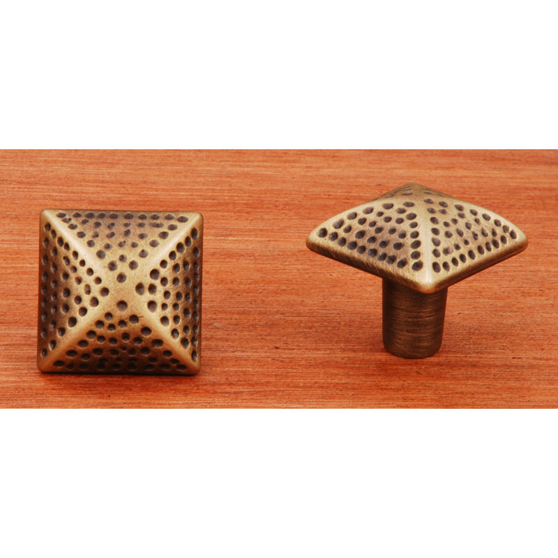 CK Series Square Knob, Antique English