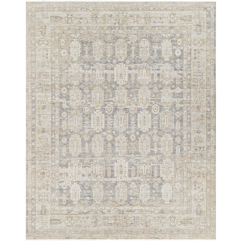 Once Upon A Time Wool Oriental Area Rug, Runner 2'11" x 9'10"