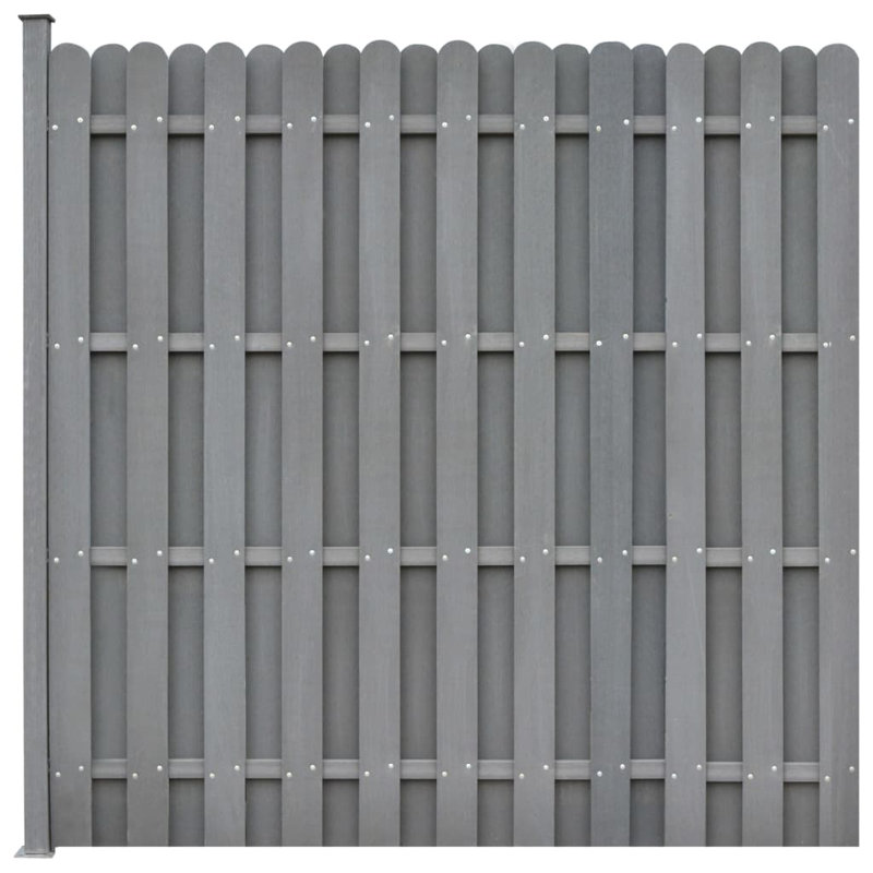 184.99 cm H x 221.3 cm W, Grey