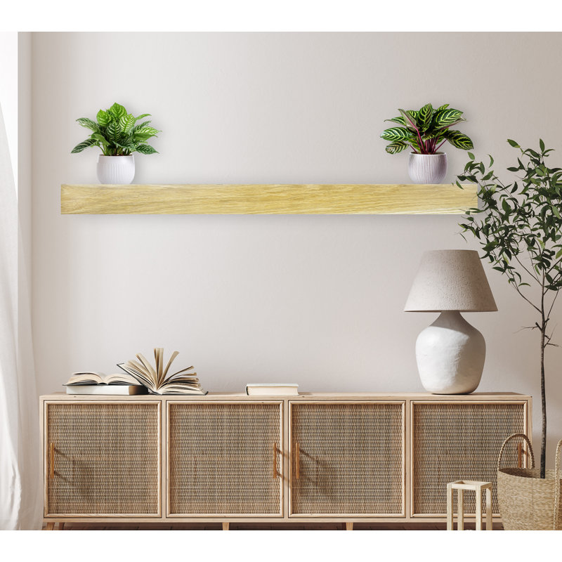 Tablette décorative Burdgick, Naturel, H 5 po x l 51 po x P 8 po