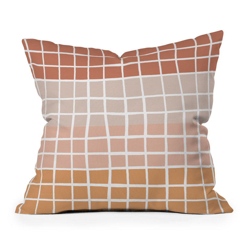 Coussin décoratif réversible intérieur / extérieur Merina, H 26 po x l 26 po