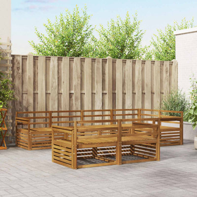 327cm Wide Patio Sectional Set