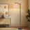 Lampe sur pied à arc avec abat-jour réglable Martini rose livre rétro cocktail pile livres sur pied lampe sur pied rétro 3 températures de couleur à intensité variable haute lampe sur pied avec interrupteur au pied pour cuisine café Home Bar Decor