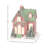 10.5" LED Cardboard Village House