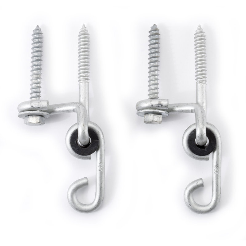 Heavy-Duty Steel Swing Mounting Kit with Nylon Bushings