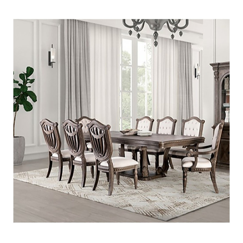 Phippe 9-Pcs Dining Table Set