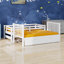 Lit superposé avec lit gigogne